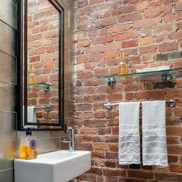 Industrial Powder Room
