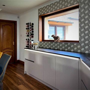 Two-tone Kitchen in Fraserburgh