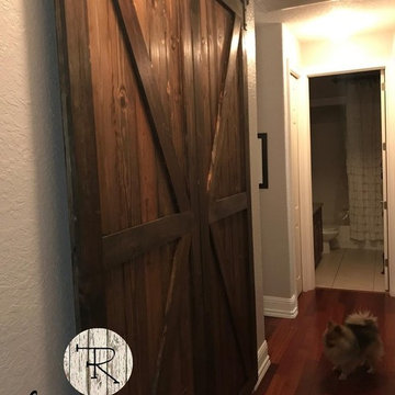 Custom Barn Style Door, Flippin' Rustic