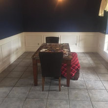 Wainscoting and trim