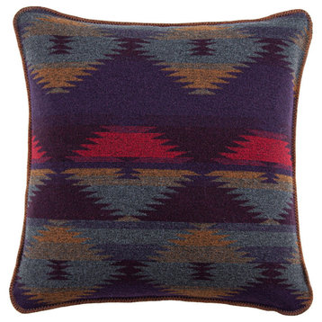 Gila Wool Blend Square Pillow, 22" x 22", 1PC