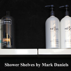 Modern Bathroom Shower Shelf Ideas - Tile