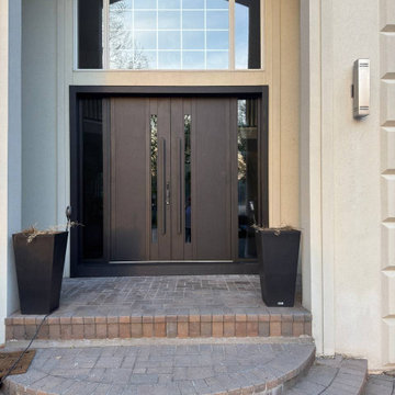 Double doors Dekton 0163 Ardesia Nero