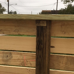 Wood Cottage Fence - Horizontal - Home Fencing And Gates