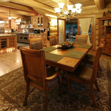 Cruz Residence - Handcrafted Scandinavian Full-Scribe Log Home