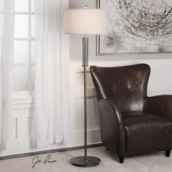 Coeburn Floor Lamp | Uttermost - Floor Lamps