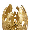 Contemporary Gold Aluminum Metal Sculpture 560486