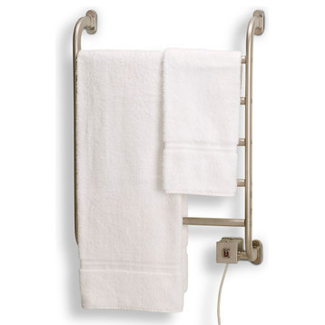 Regent Towel Warmer, Satin Nickel
