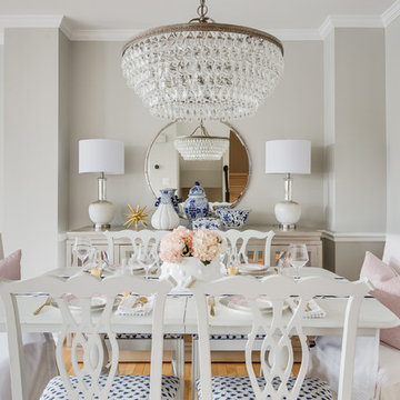 Bits of Blue & Pops of Pink