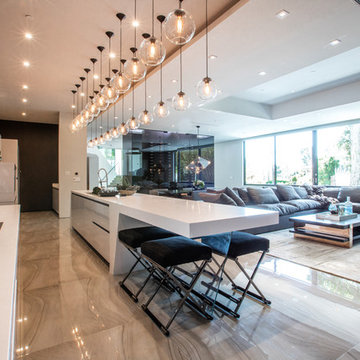 Modern house in Beverly Hills, CA