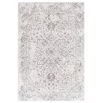Livabliss - Venezia Updated Traditional Light Gray, Beige Area Rug, 6'7"x9'6" - Our pieces from the Venezia Collection exquisitely blend vintage and contemporary sensibilities of style to create designs that will last through the ages! Made with 50% Polyester, and 50% Polypropylene in Turkey. Spot Clean Only, One Year Limited Warranty.