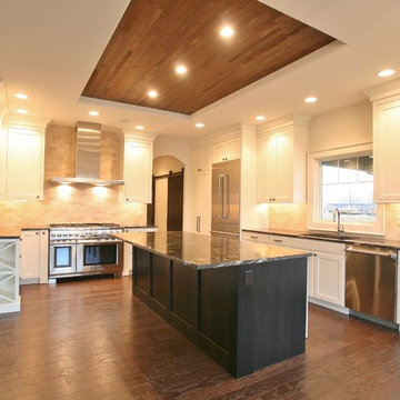 Painted White Kitchens