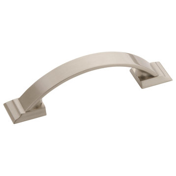 Candler 3" Center-to-Center Satin Nickel Cabinet Pull