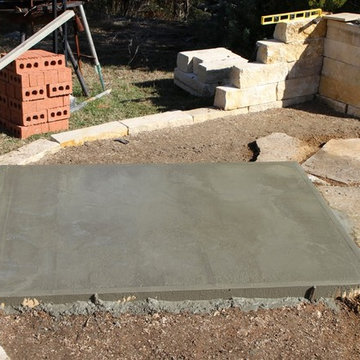 The Molina Family Wood Fired Brick Pizza Oven in Texas