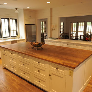 East Memphis New Construction Farmhouse Kitchen