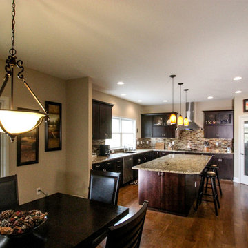 Mocha Cabinets, Kitchen,