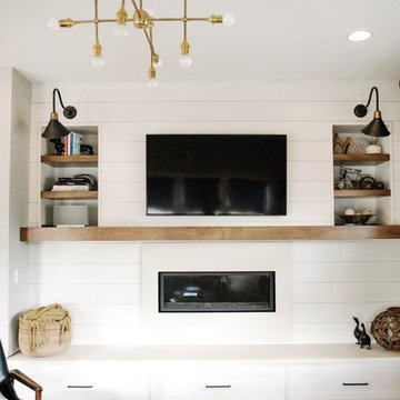 Modern Farmhouse Fireplace