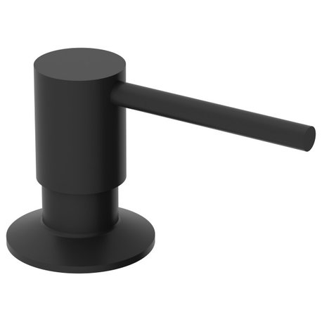 VIGO 10 oz. 1.5" W Bolton Kitchen Soap Dispenser, Matte Black