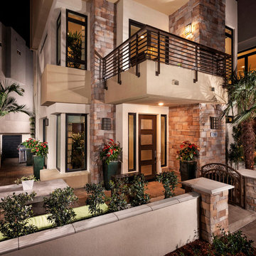 Playa Vista Limestone Veneer Modern Homes - Coronado Stone Products