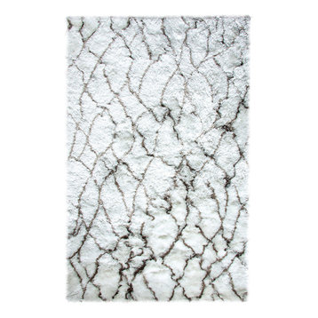 Loft 3101-110 Area Rug, Ivory and Beige, 3'x5'