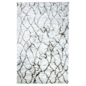 Loft 3101-110 Area Rug, Ivory and Beige, 3'x5'