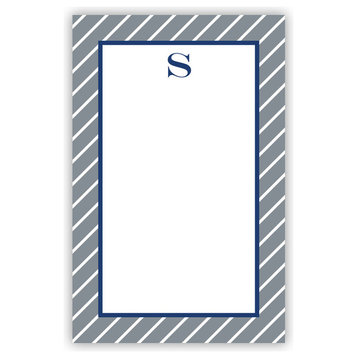 Notepad Kent Stripe Single Initial, Letter B