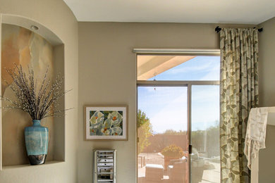 Inspiration for a modern bedroom remodel in Phoenix