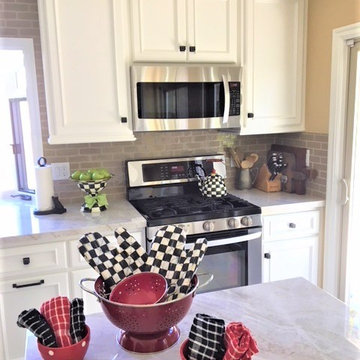 Contemporary Farmhouse Kitchen Renovation, West Hills, CA