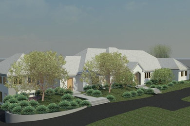 3D Rendering of Large New Construction