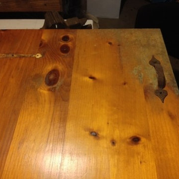 Knotty Pine Cabinets