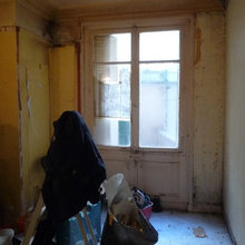 Antes y después: Una portería transformada en un compacto estudio