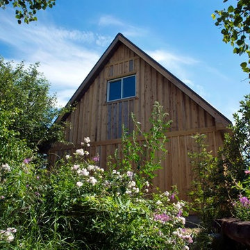 Garage with loft