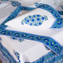Blue Table Cloths - Home Decor