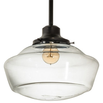 Meyda Lighting 237461 16" Wide Revival Schoolhouse With Traditional GlobePendant