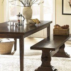 Farmhouse Table and Bench - Dining Tables