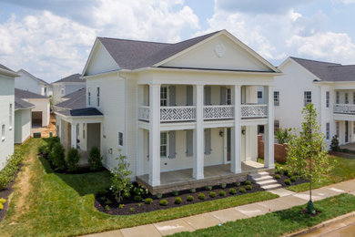 Example of a minimalist exterior home design in Louisville