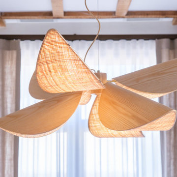 Une maison à Biscarrosse - Le luminaire