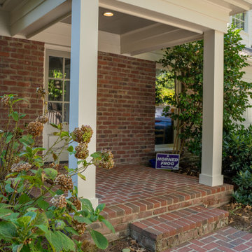 Colonial Exterior East Memphis Home