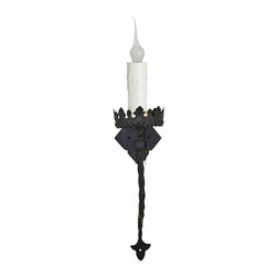 SC-015 Custom Hand Made Iron Sconce - Wall Sconces