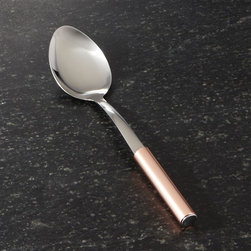 Crate&Barrel - Spoon with Copper Handle - Cooking Utensils