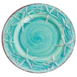 Beach Style Dinner Plates by Galleyware