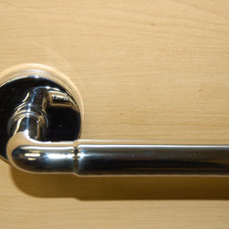 Polished Chrome Door Handles - Door Hardware