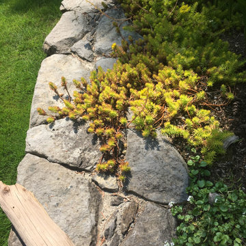 Stone Retaining Wall