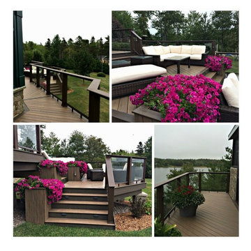 Screened Porch with Composite Decking