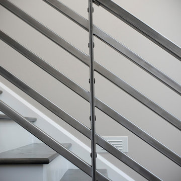 RHTK Custom Railings in Polished Fire-Scale