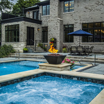 Patio with Pool, Spa & Fire Feature