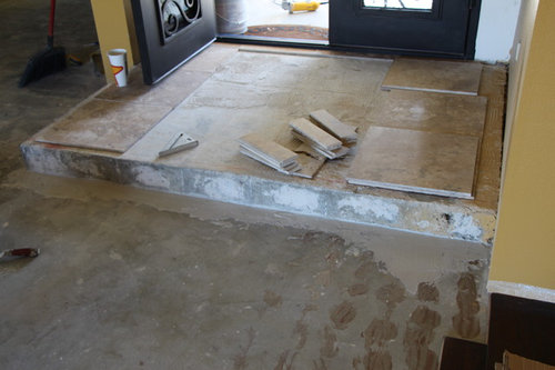 Transition From Tile To Hardwood, Hardwood Floor Step Down