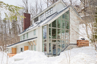 Trendy exterior home photo in Burlington