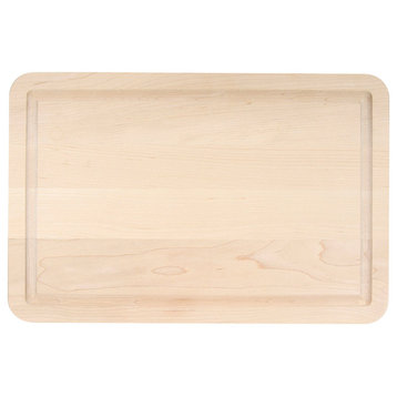 BigWood Boards Rectangular Cutting Board, Maple, Thick