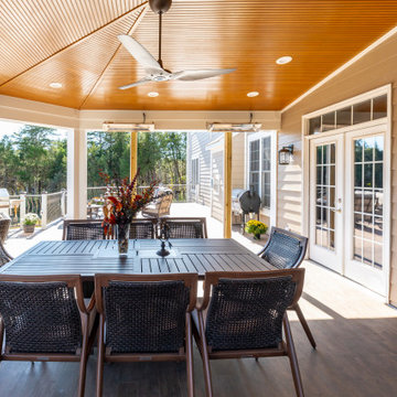 Fascinating Outdoor Living Space When it is Cold, Warm or Hot in Centreville VA